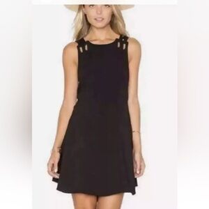 Y2K free people skater style dress with cool tie shoulder detail